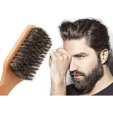 Cepillo Para Barba Ó Pelo Cerdas De Jabalí Para Hombre  