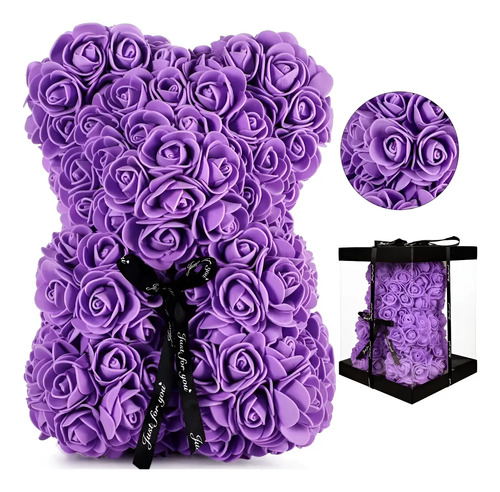 Oso De Flores Oso Foamy Oso De Regalo 3 Colores Disponibles