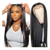 Linda Lace Front 100% Cabelo  Humano  Liso 60 Cm 