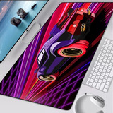 Mouse Pad Gamer Auto Estilo Tron 90x40 Xl Mousepad Pg