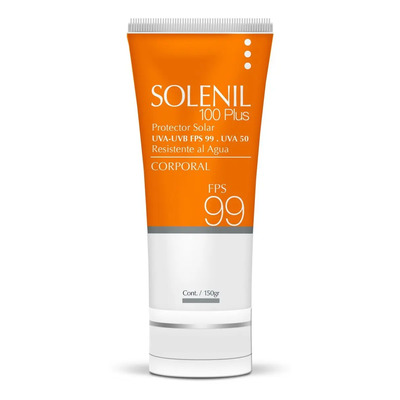Solenil 100 Plus Protector Solar Fps 99 Crema Piel Sensible | MercadoLibre