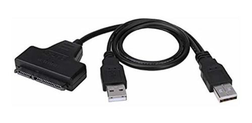 Cable Adaptador Sata 22 Pines A Usb Dual