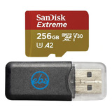 Extreme Tarjeta Memoria Microsd 256 Gb Funciona Con Drone Se