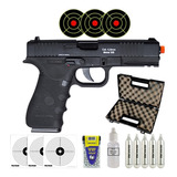 Pistola De Pressão Glock W119 Blowback 4,5mm + Kit Brinde