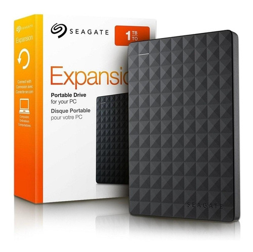 Disco Rígido Externo Seagate Expansion Stea1000400 1tb Preto