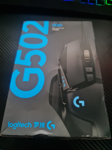 Mouse Gamer Logitech G  G Series G502 Hero 910-005550 Negro