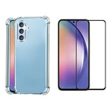 Capa Capinha + Película 3d Para Samsung Galaxy A54 5g 6.4