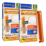 Limpiapisos Desinfectante Nanolife Recarga Citrico - Pack X2