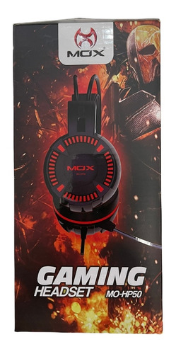 Fone Ouvido Efeito Luminoso Gamer Mox Mo-hp50 Black Friday