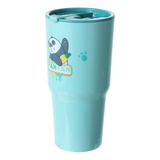 Vaso Con Tapa Osos Escandalosos 800ml We Bare Bears Miniso