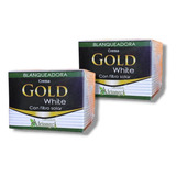 2 Cremas Blanqueadoras Y Desmanchadoras Gold White 60 Gramos