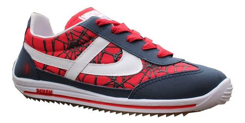 Tenis Panam Marvel - Hombre Araña - Spider Man