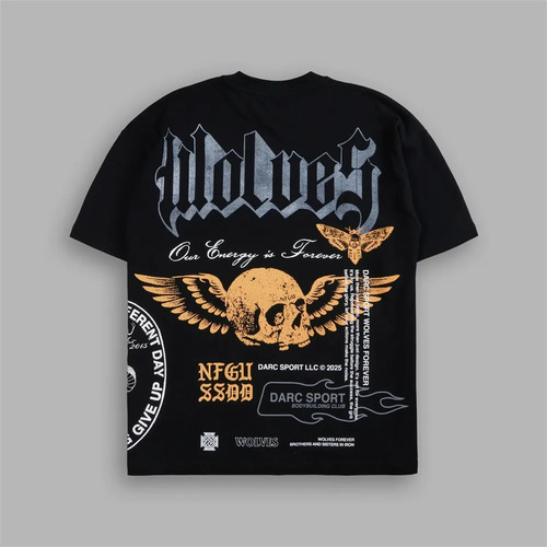 Camiseta Con Forma De Calavera Gótica De Darc Sport | Camisa