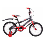 Bicicleta Para Niños R16 Llantas Aire Y Entrenamiento Rojo