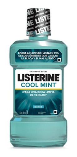 Enjuague Bucal Listerine Cool Mint 1000 Ml