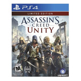 Assassin's Creed Unity  Limited Edition Ubisoft Ps4 Físico