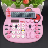 Xinyu Lighting - Calculadora Solar Creativa De Hello Kitty, 