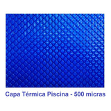 Capa Térmica Piscina 7,20 X 4,00 - 500 Micras - Azul