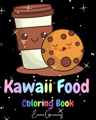 Libro Kawaii Food Coloring Book: Lovable Kawaii Food And ...