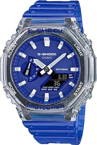 Reloj Casio G Shock Ga-2100hc-2a Carbono Agente Oficial