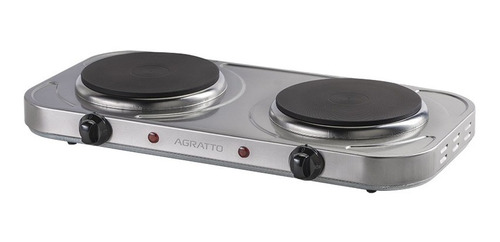 Fogão Elétrico 220v Cooktop 2 Bocas 2000w Portáti Agratto