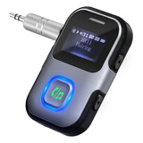 Receptor Bluetooth 5.0 Aux Lcd Auto Celular Manos Libres