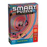 Quebra Cabeça Puzzle Smart Puzzle Túnel De Cores 655pçs Grow