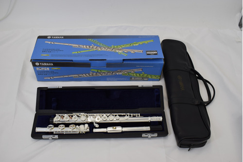 Yamaha Flauta Yfl-677h Silver 17 Hoyores B Pie C Clave E Spl