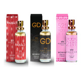 3 Perfumes Amakha Paris - Kit Perfumes Fem/masc 