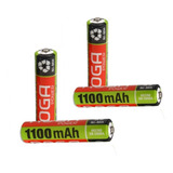 Combo 4 Pilas Pila Aaa Noganet Recargable Capacidad 1100mah 