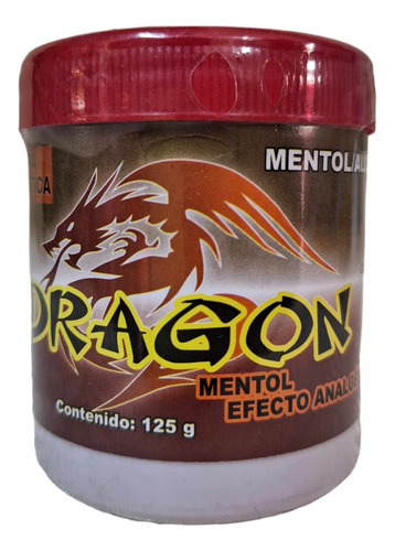 Pomada Del Dragon Terapéutica Mentol Alcanfor ( 2 Pzas)