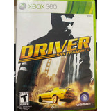 Driver San Francisco X Box  360