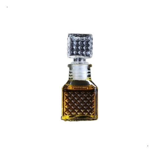 Set X75 Frascos Mini Licorera Perfumero Vidrio Botella 60ml 