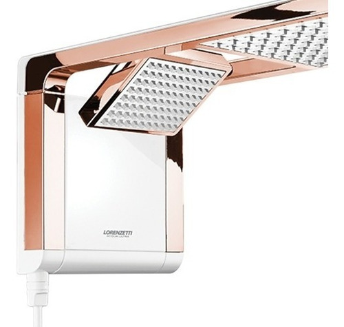 Chuveiro/ducha Acqua Duo 220v 7800w Rose Gold Lorenzetti