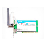 Placa Rede Wireless Enlwi-g2 Antena Wifi 2.4ghz Dwl G520