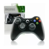 Control Compatible Con Xbox 360 Negro Inalámbrico Genérico