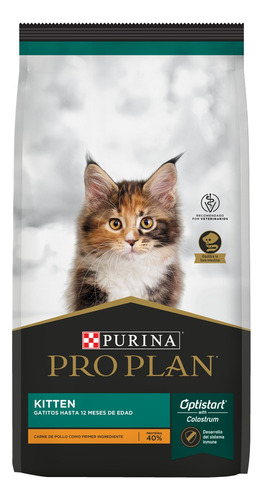 Alimento Pro Plan Optistart Kitten Para Gato De Temprana Edad Sabor Pollo Y Arroz En Bolsa De 1.5kg