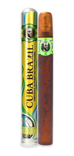 Cuba Brazil By Cuba Para Hombre, Aerosol Edt De 1.17 Oz