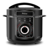 Panela De Pressão Philco Ppp02pi Inox 5l 900w Preta 220v Cor Preto