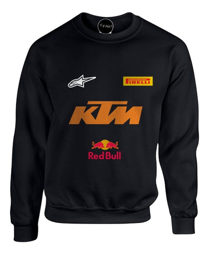 Buzo Hoodie Deportivo Ktm Motor Racing Team Alpin Star Fox