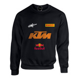 Buzo Hoodie Deportivo Ktm Motor Racing Team Alpin Star Fox