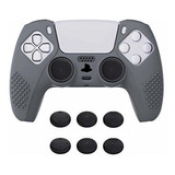 Funda + Sticks Control Playstation 5 Extremerate Gris