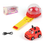 Mini Control Remoto Creativo Para Niños Reloj Coche-rojo Min