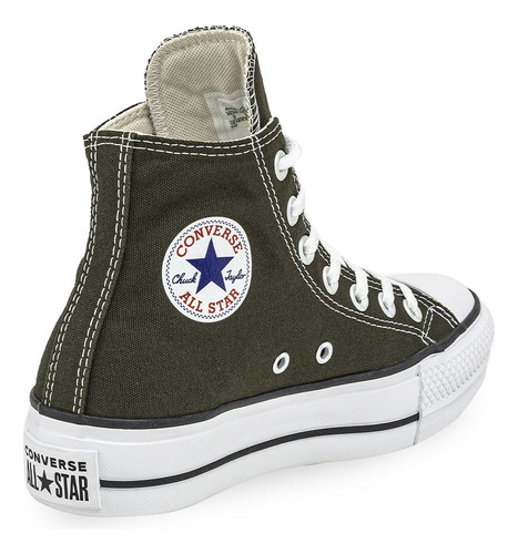 Converse Chuck Taylor Plataforma Hi Forest Shoesfactory4