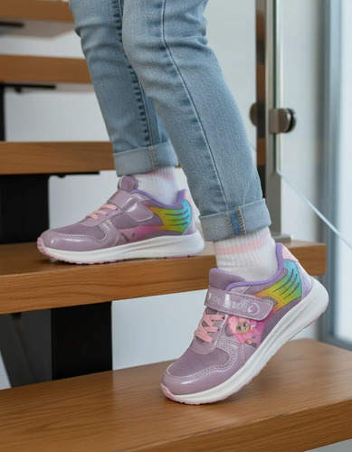 Tenis Casual Cómodo Niña Calidad Agujeta Moda | Meses sin interés