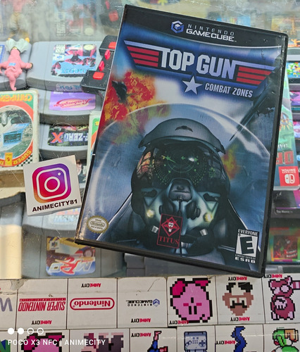 Top Gun Combat Zones Gamecube Original Usado