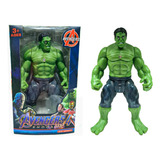 Hulk Muñeco Avengers Endgame Juguete Articulado Con Luz Caja