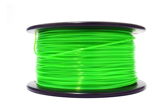 Filamento Flexible 3mm - Rollo 1kg - Verde