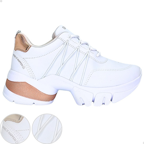 Tênis Feminino Ramarim Chunky Dad Sneaker Casual Plataforma