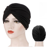 Gorro Turbante Cabello Algodón Mujer